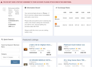 Bohemia Market Darknet
