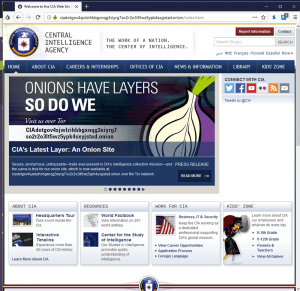 Dark Web Onion